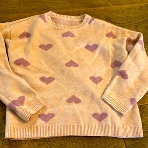 Girl size 8 Valentine sweater